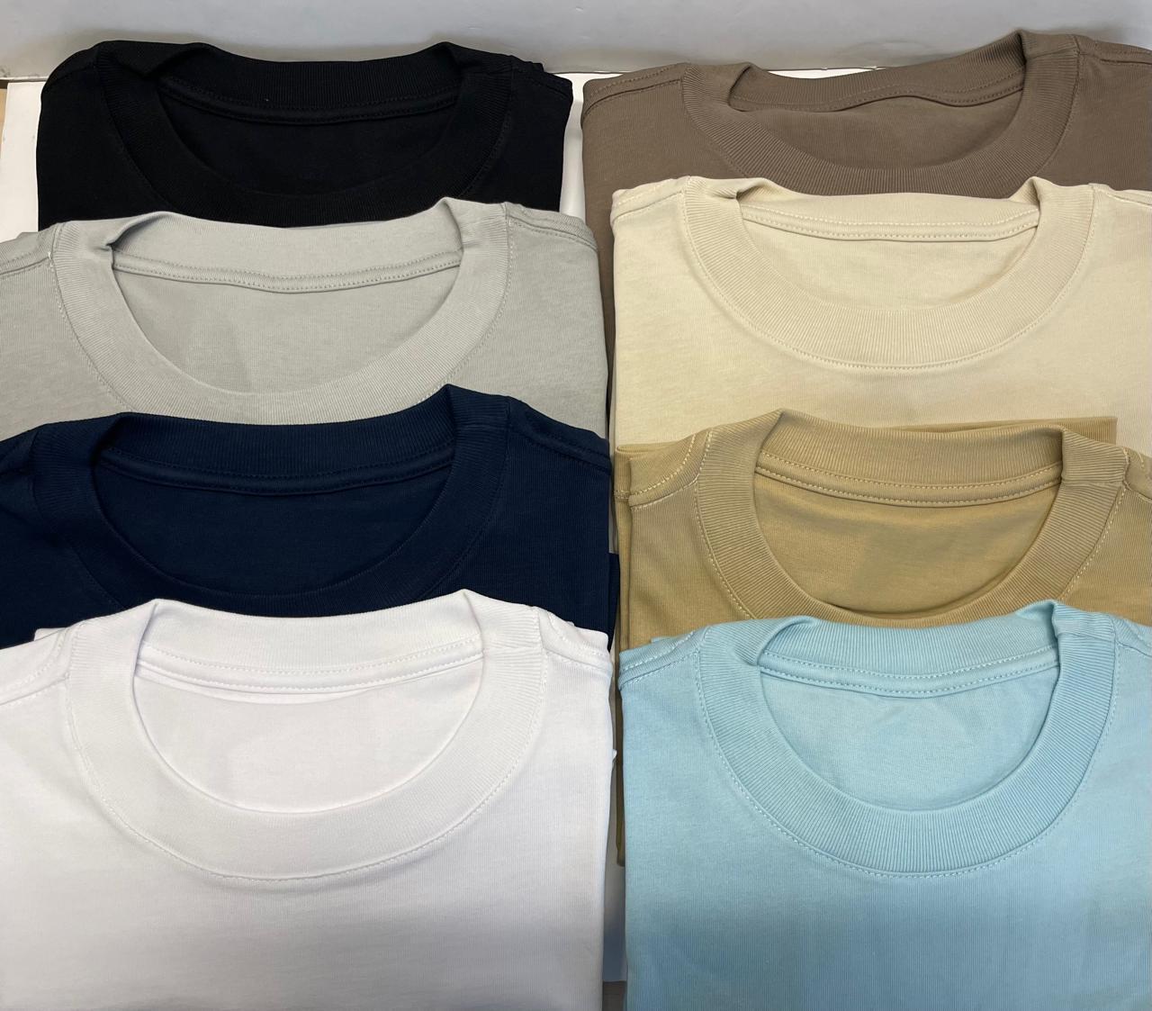 Colores disponibles en camisetas básicas – Paquete Completo Medellín